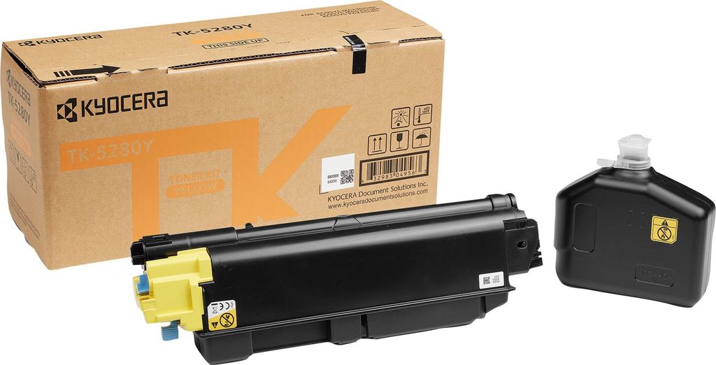 Kyocera toner TK-5280Y žlutý na 11 000 A4 (při 5% pokrytí), Obrázek produktu 