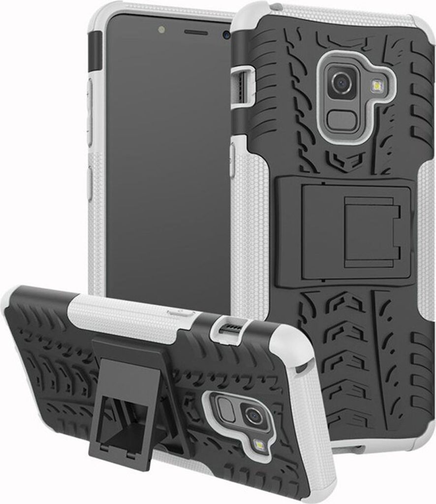 Hybrid Case 2teilig Outdoor Weiß Tasche Hülle für Samsung Produktbild 