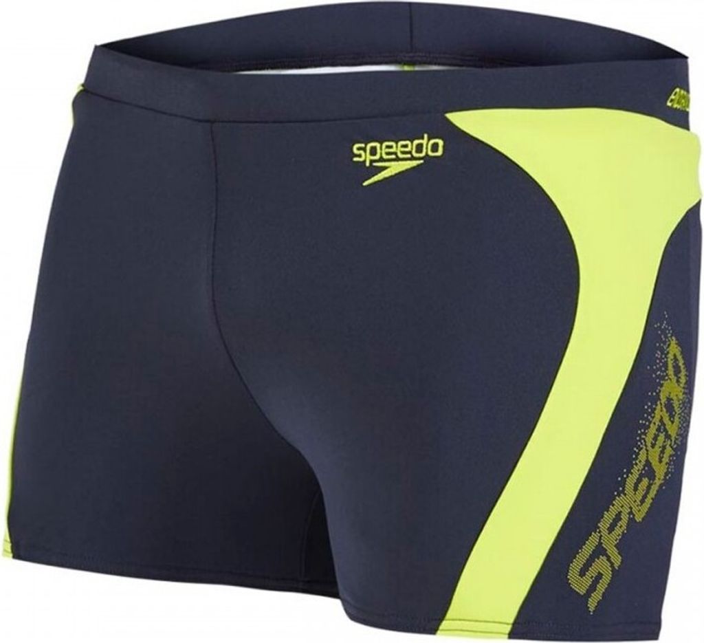 Speedo Logo Graphic Aquashort Herren, Farbe:Grau, Größe:5