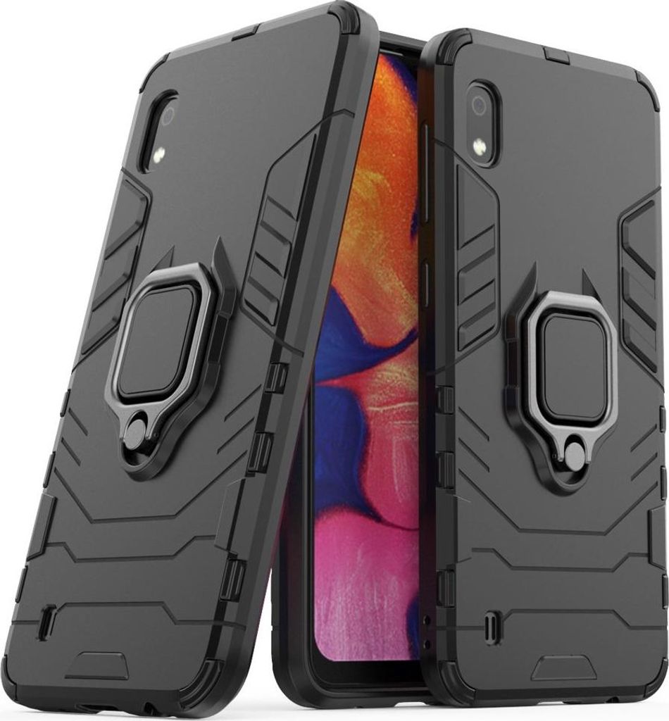 Wisam Schutzhülle für Samsung Galaxy A10 6,2" Panzer Armor Case