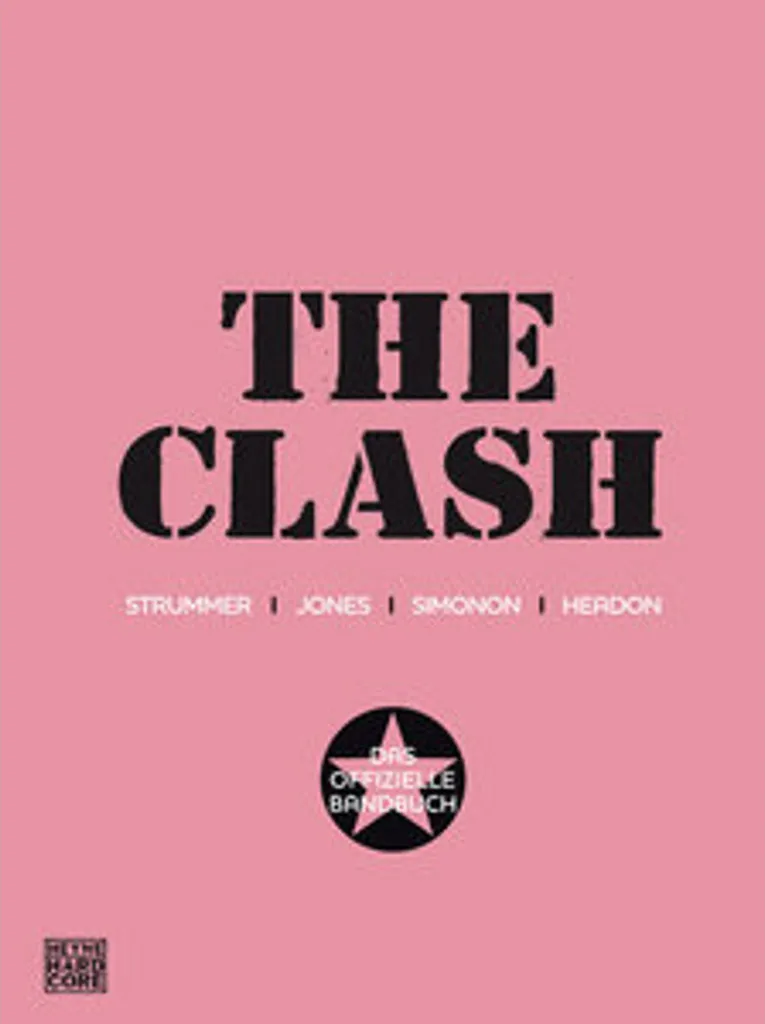 The Clash T-shirt Vintage en Coton Noir pour Homme Style Rock Original