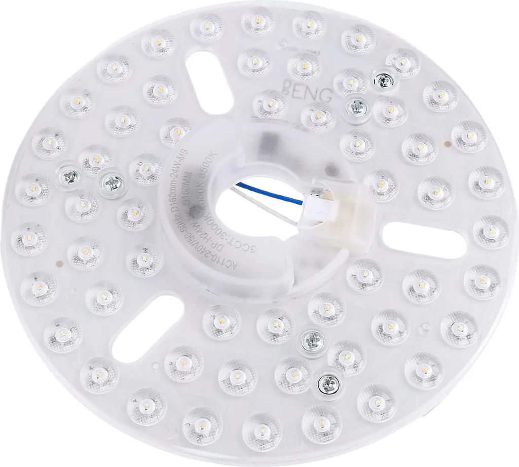 Kit Retrofit LED 24W Urgente per Ventilatori Soffitto 6,3" 3CCT