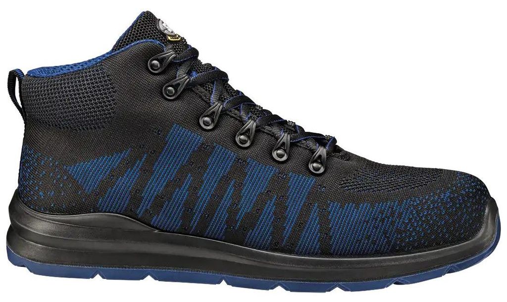 Sir Safety CHAMPION FOBIA Herren Sicherheitsstiefel S3 metallfrei Fiberglaskappe, 44, SCHWARZ/BLAU