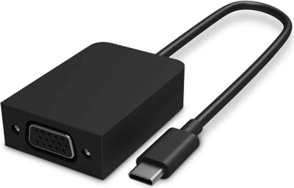 Adaptateur USB-C vers VGA Microsoft HFR-00007 haute résolution stable
