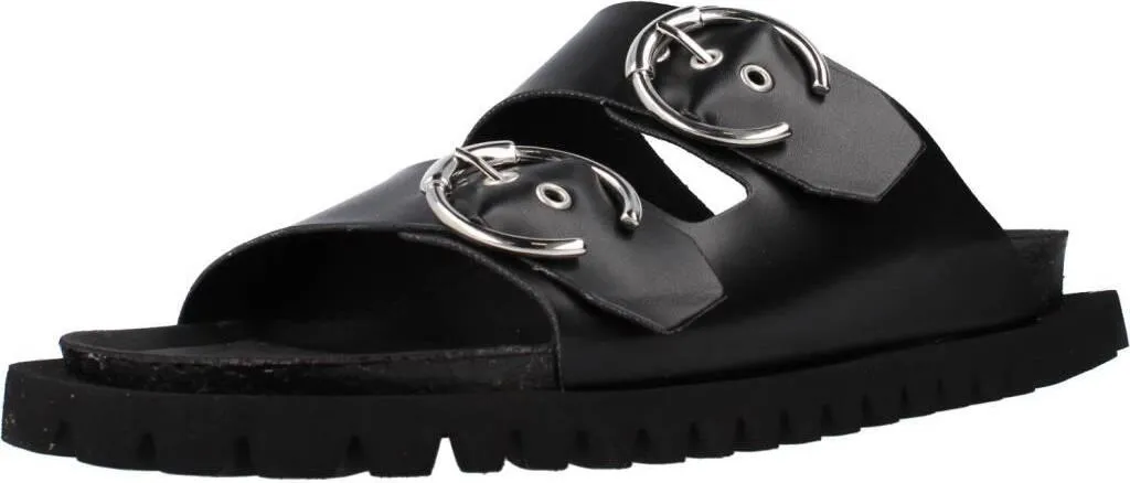 Sandales Femme Noir Modèle Honolulu Genuins - Chaussures d'Été Chic