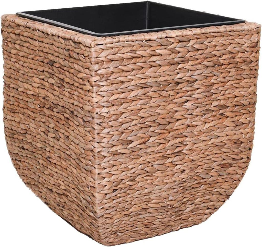 VIVANNO Pot de fleurs jacinthe d'eau ASIA cube, naturel Image du produit 