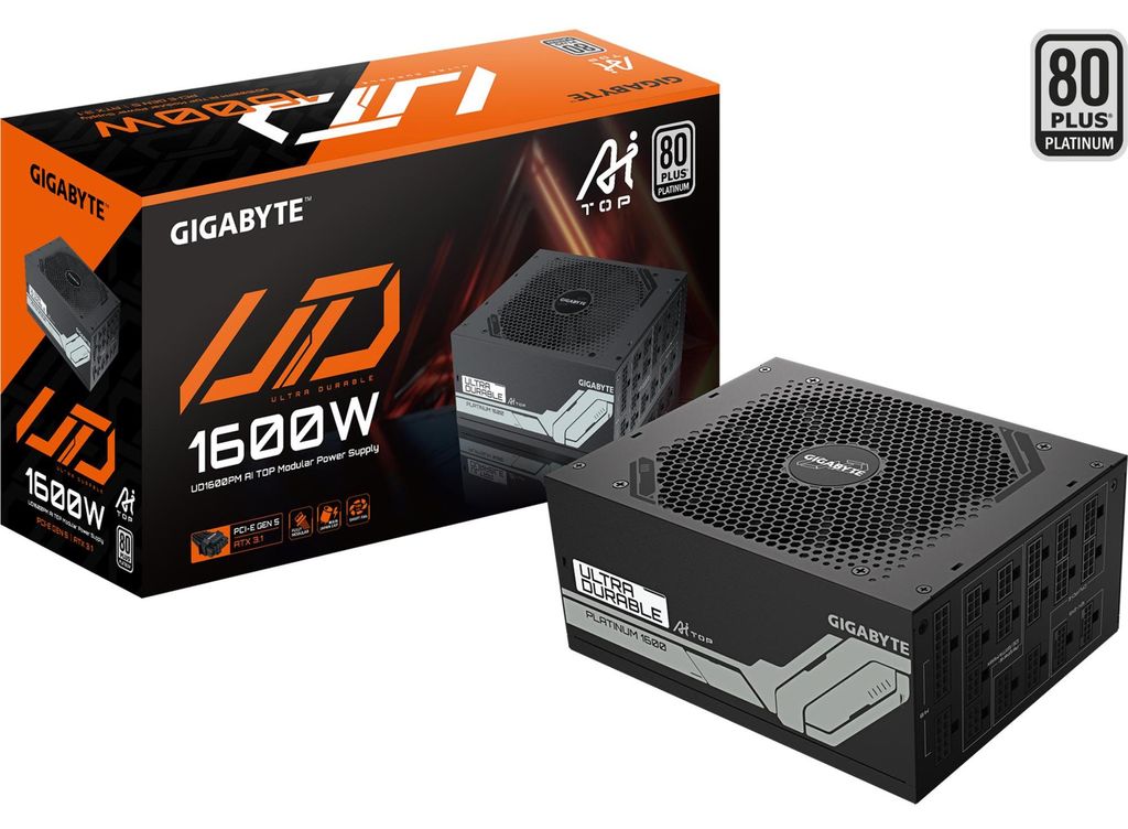 Gigabyte Netzteil UD1600GM PG5       1600Watt Image du produit 