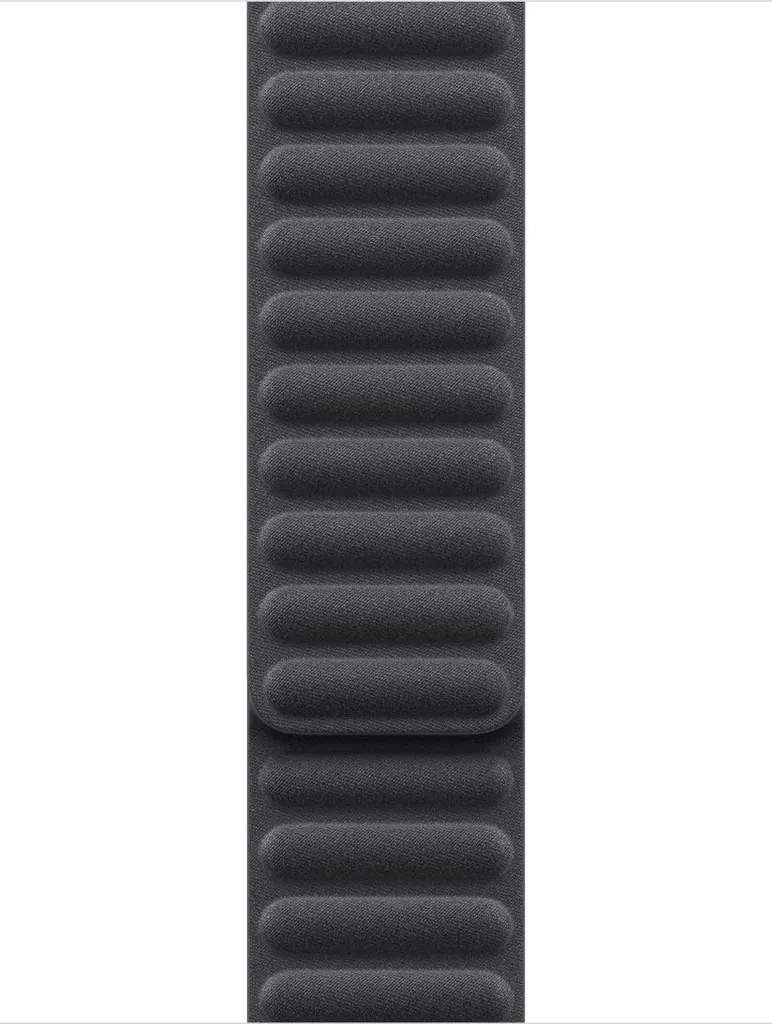 Bracelet Apple MXWQ3ZM/A Boucle Sport Noir en Polyester de 45 mm