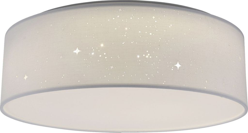 Leuchten Direkt LED Deckenleuchte Mats Sternenhimmel Optik CCT weiß
