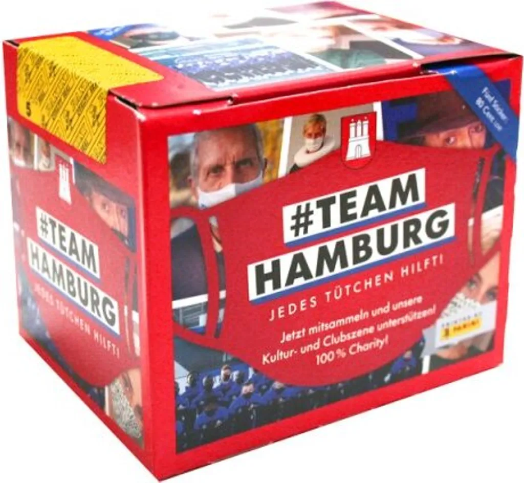Stickers Team Hamburg - Pack de 50 sachets pour compléter votre album