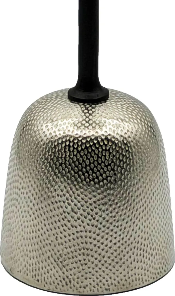 Table de salon design argentée 29cm - Table basse d'appoint métal - 5