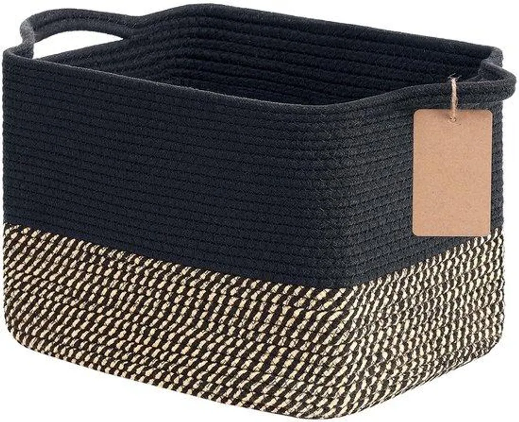 Boîte de rangement en coton pour chambre bébé et linge 34x28x24 cm