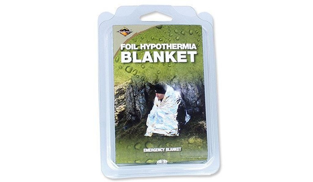 Bushcraft BCB Unterkühlungsdecke, Folie, silberfarben