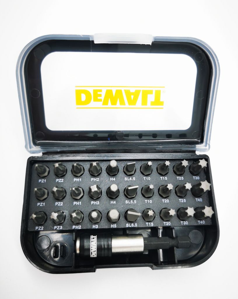 Zestaw bitów DeWalt 31 szt. - profesjonalna jakość Bity