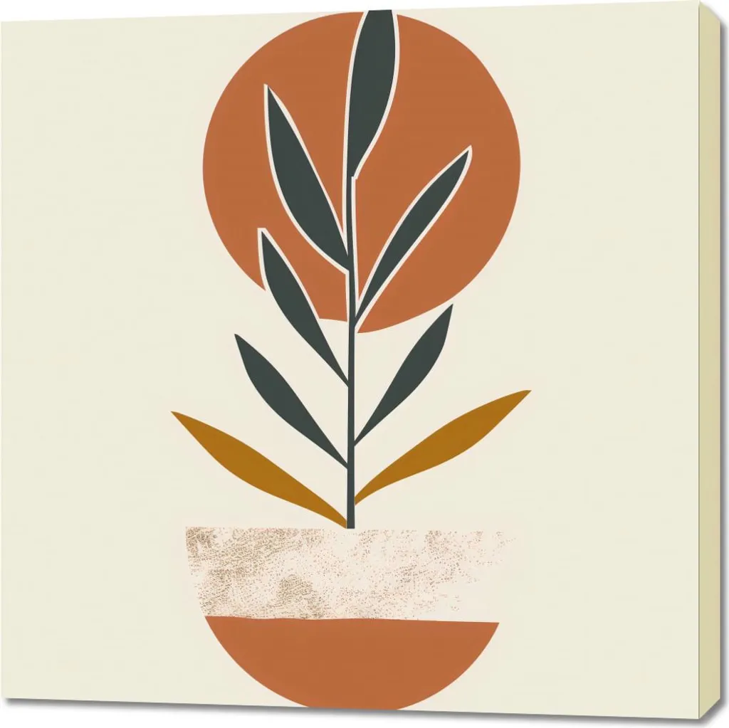 Quadro 90x90 cm Simmetria limitata