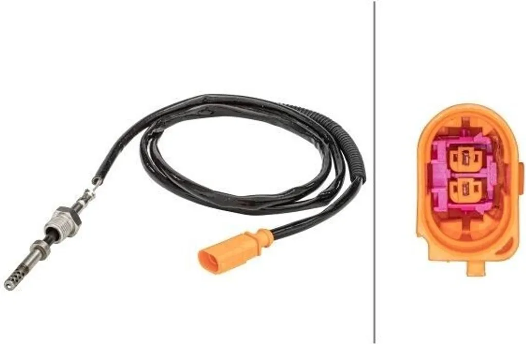 Sonde de Température Gaz d'Échappement HELLA 6PT 358 181-021 Amarok