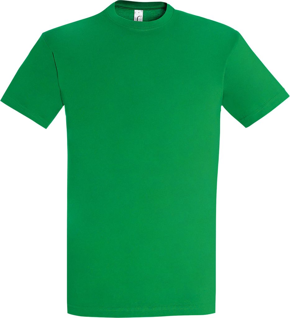 SOLS Imperial Herren T-Shirt, Kurzarm PC290 (XL) (Kellygrün)