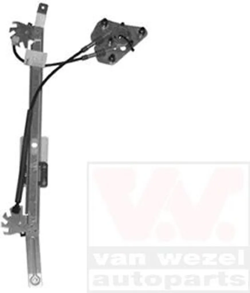 Lève-vitre adaptable Seat sans moteur 1115-3071 en acier renforcé