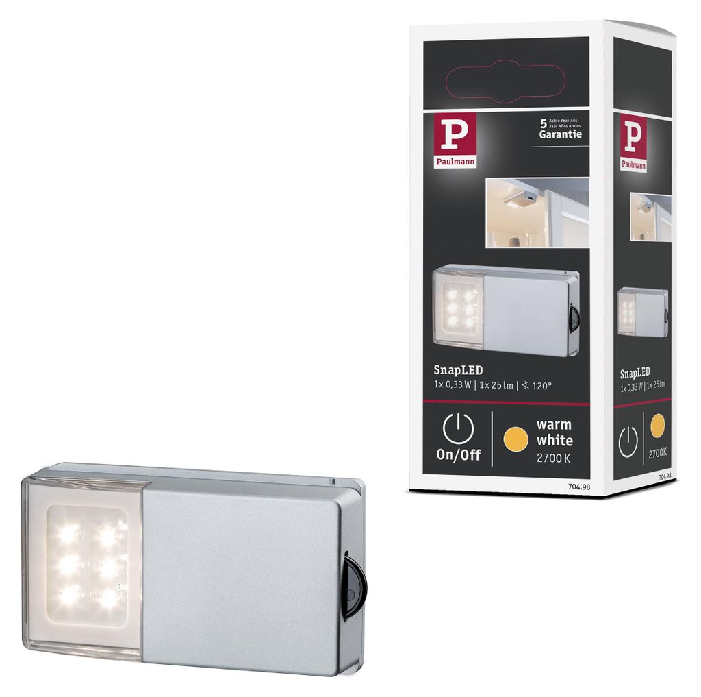 Paulmann LED Lampe d'armoire SnapLED Image du produit 
