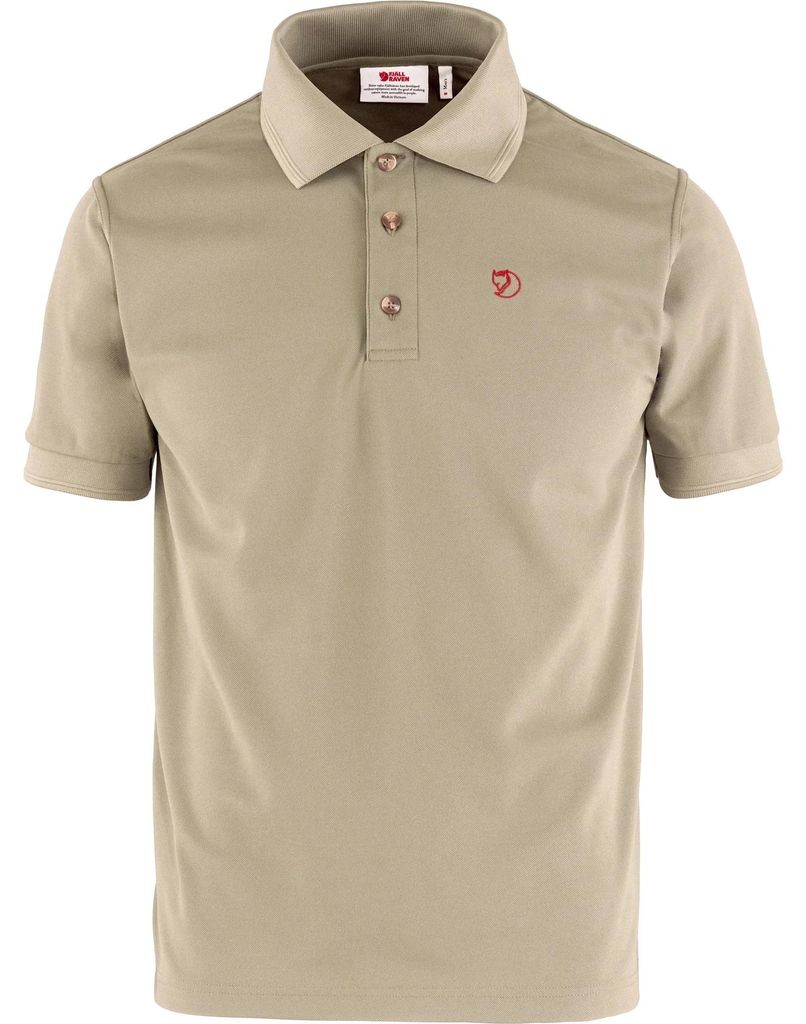 FJÄLLRÄVEN Crowley Pique Shirt M Fossil L Produktbild 