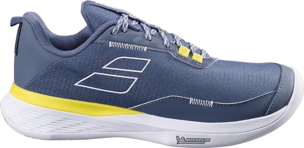 Babolat SFX Evo Clay Tennisschuhe Sportschuhe grau/weiß/gelb 3A0S25A925-3036, Schuhgröße:44 EU