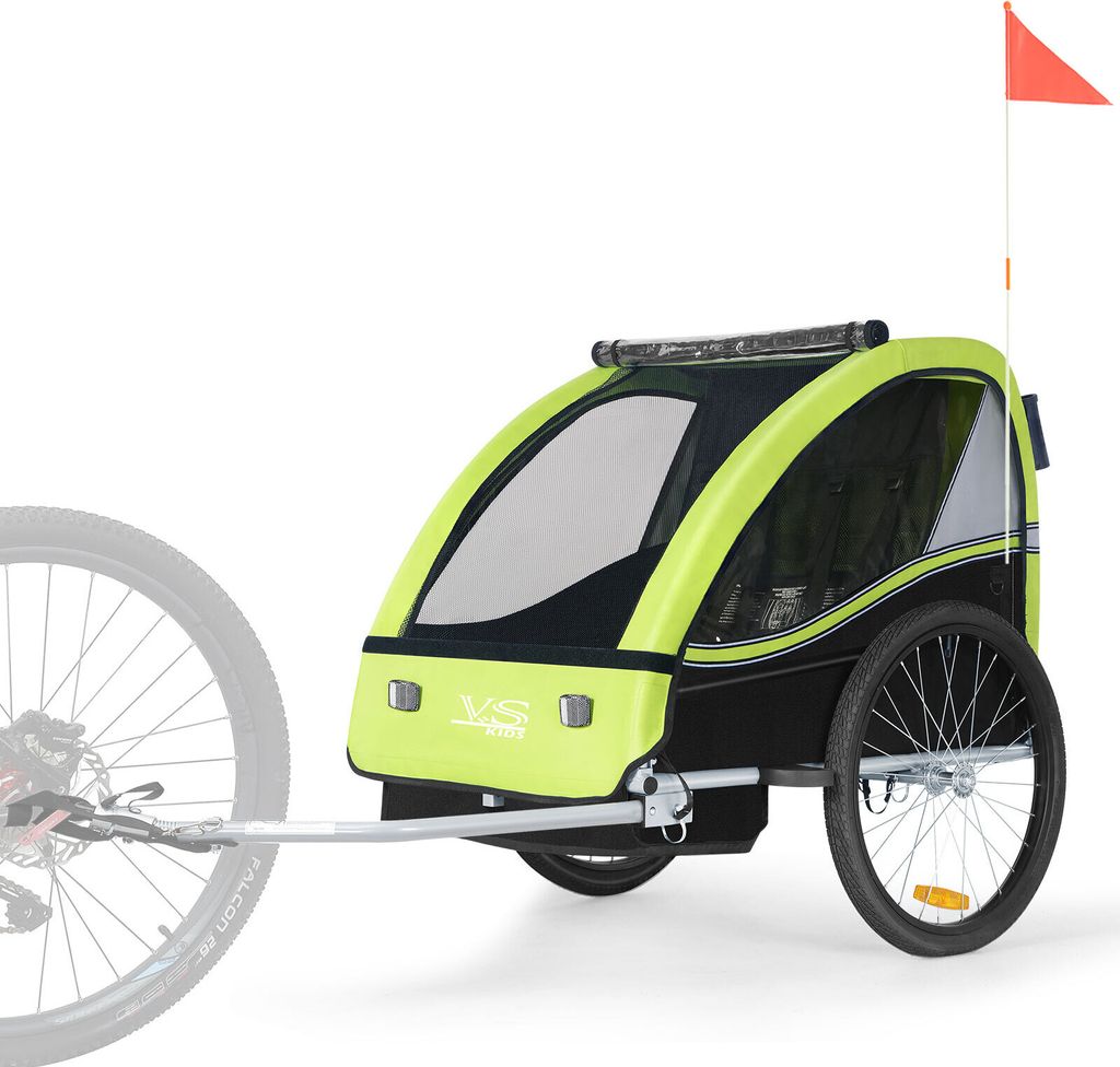 Tiggo VS 2 Kinderanhänger Fahrradanhänger 360° Drehbar  Produktbild 4