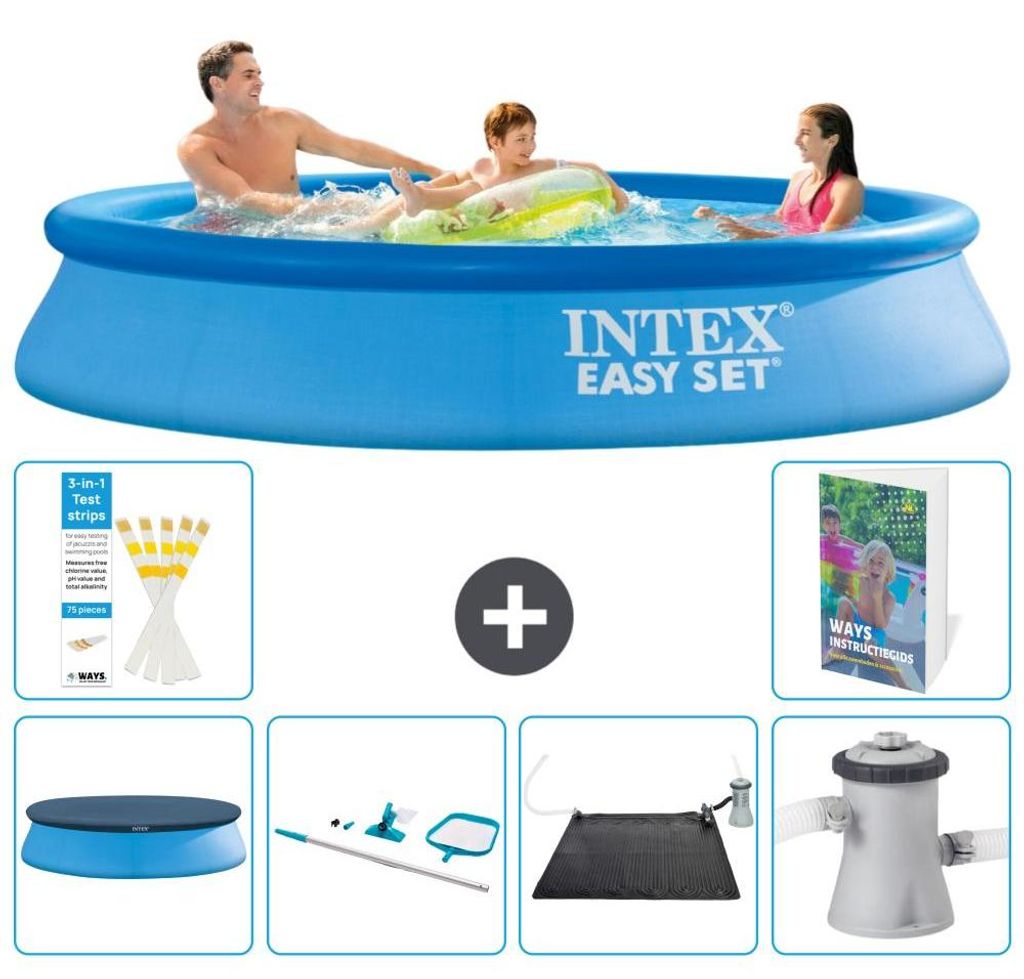 Easy Set Pool Rund - 305x61 cm - 7-teilig S67