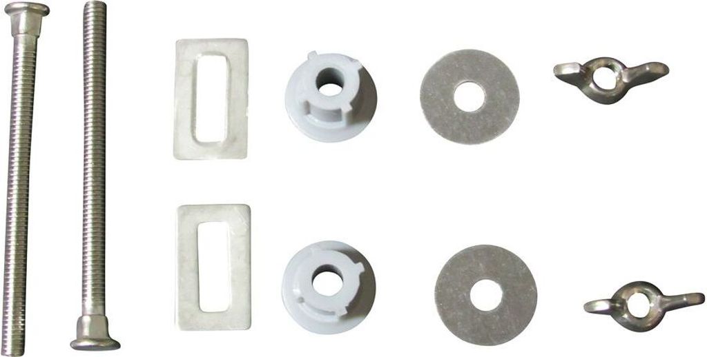 Scharniere Befestigungs Set WC Sitz Toilettensitz Sanwood 920400 Delos