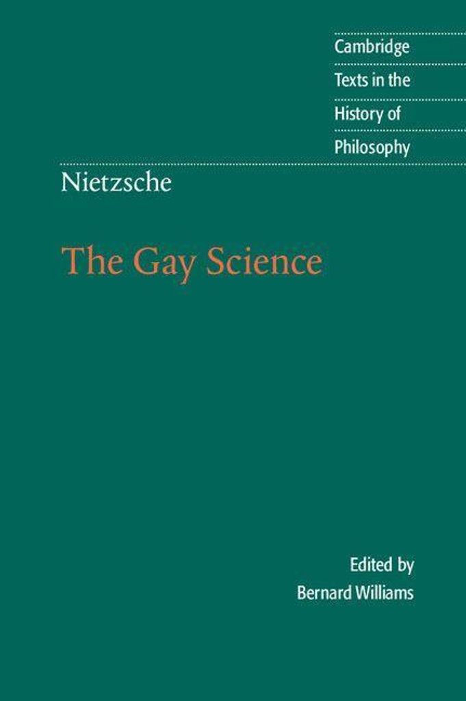 Nietzsche.the Gay Science – Lingua: Inglese