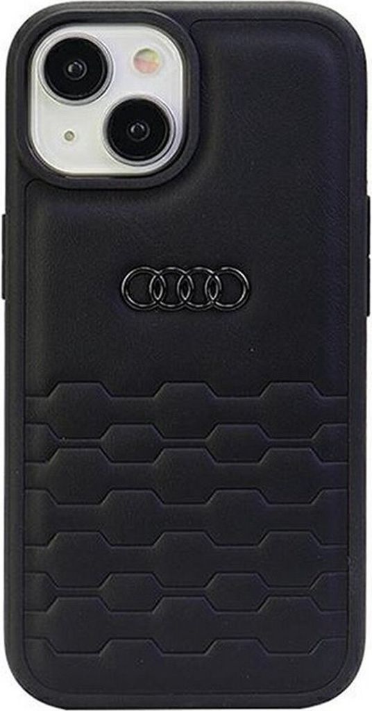 Audi Gt telefoonhoesje van synthetisch leer voor iPhone 15 Productafbeelding 