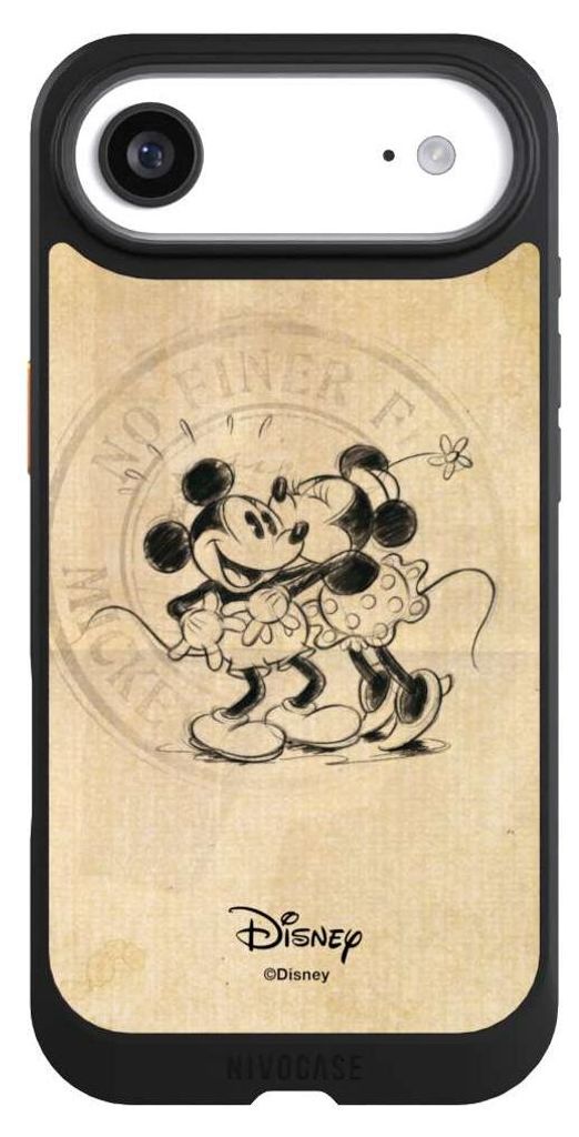 NIVOCASE Hülle für Apple iPhone Air Handyhülle NIVOcore Case Schwarz Mickey Mouse Minnie Mouse Vintage