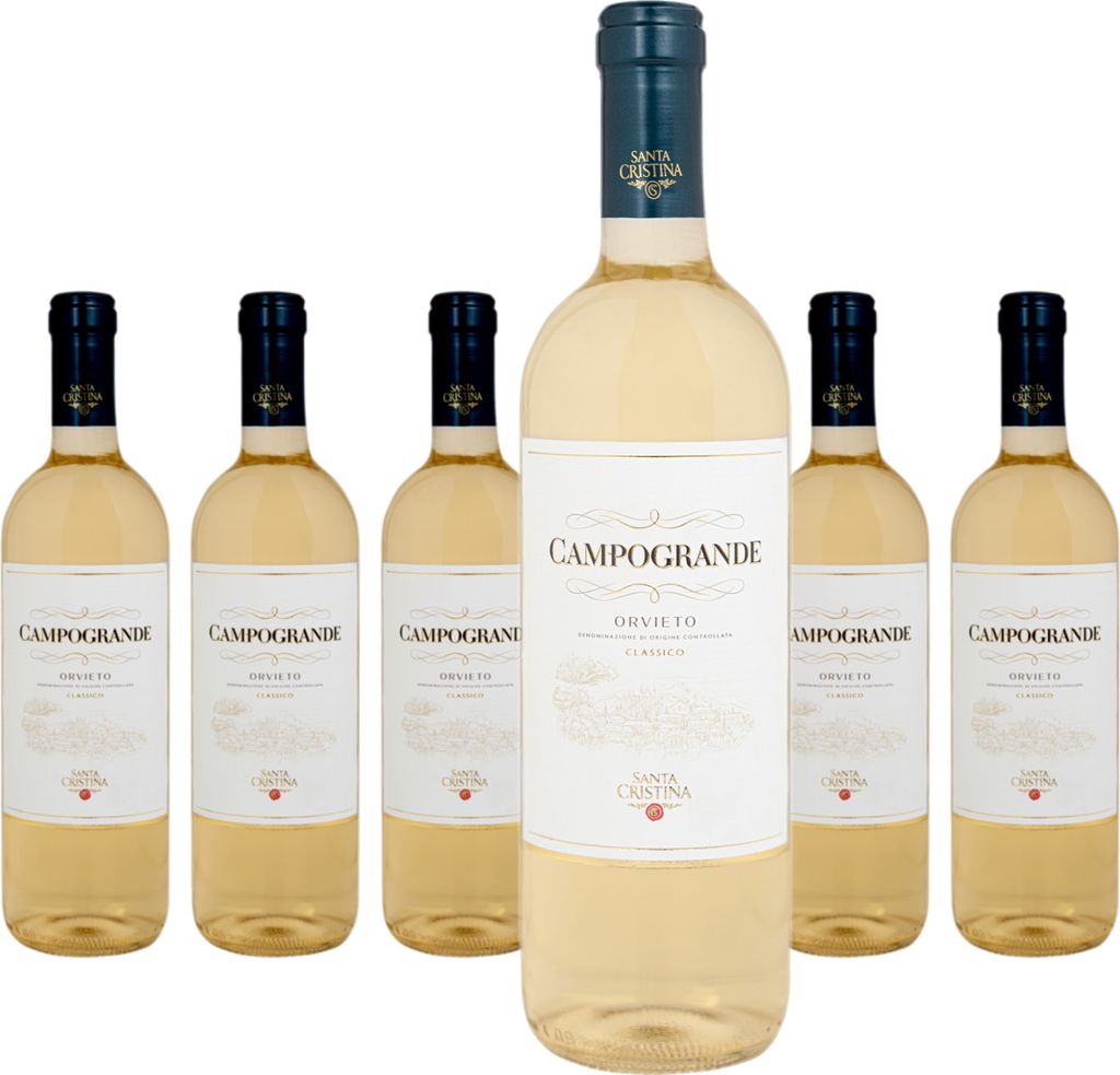 6 x Santa Cristina Campogrande Orvieto Classico DOC Produktbild 