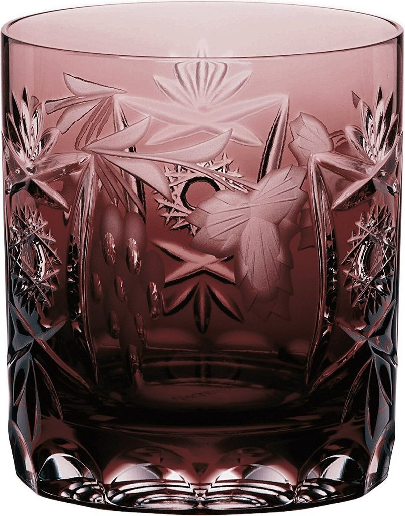 Nachtmann hochwertiges Whiskeyglas Pur Traube, Amethyst, Glas, Kristallglas, 9 cm, 35890