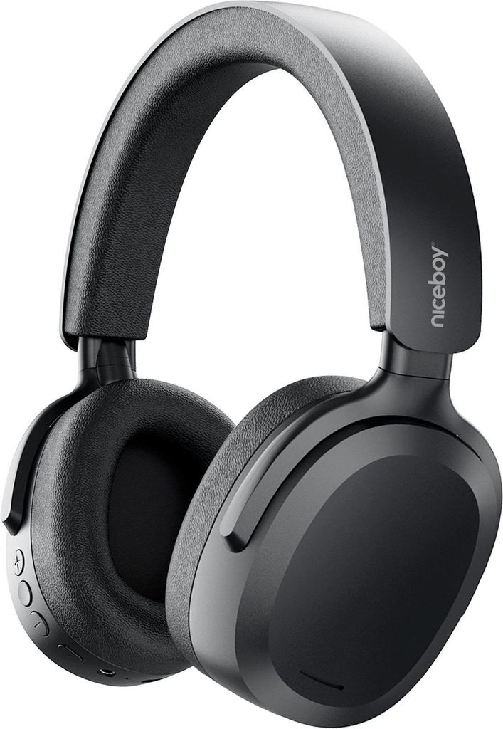 Sora Kabellose Over-Ear Kopfhörer mit Mikrofon Bluetooth 5.3 Schwarz 30h Akku 40mm Treiber