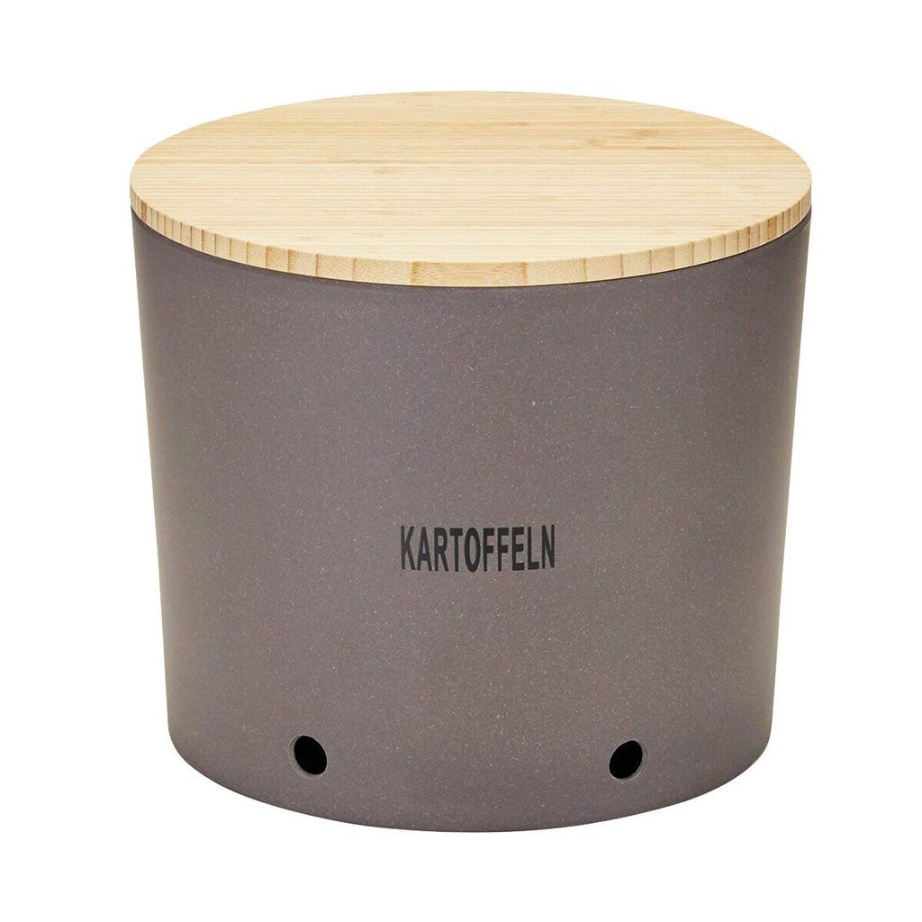 Magu pot de pommes de terre gris noir H 20cm Image du produit 
