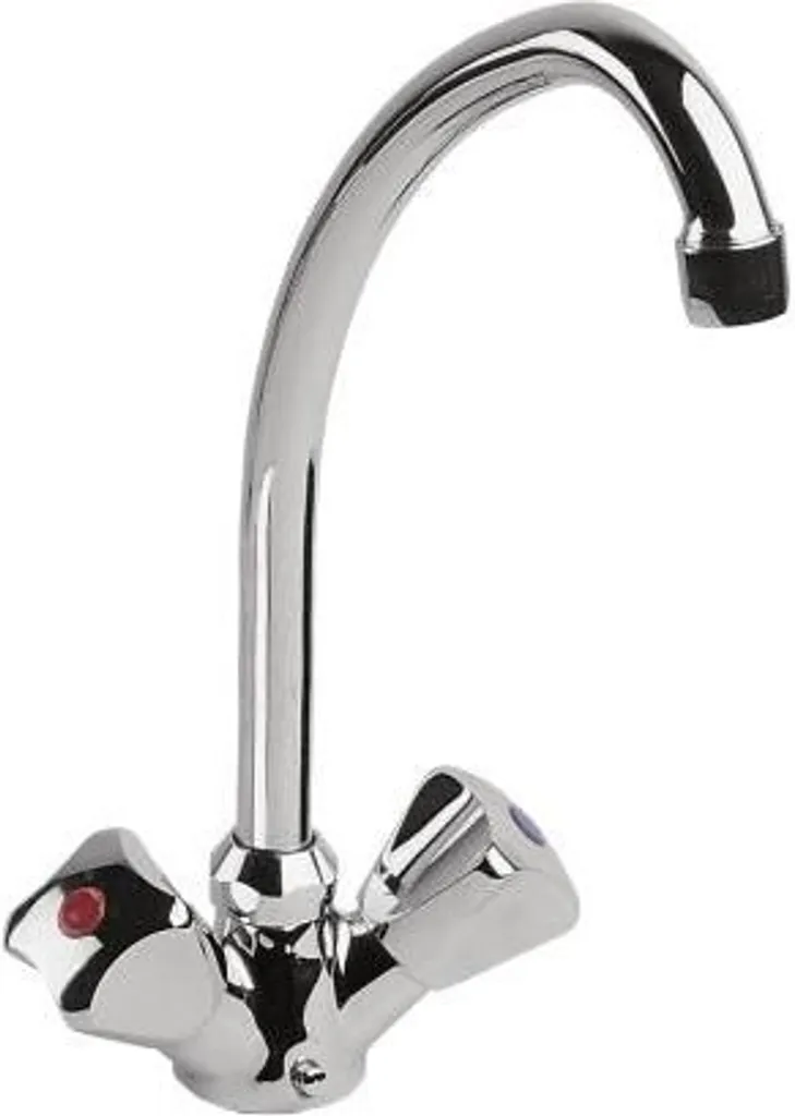 KFA Standard 303-415-00 Support de Robinetterie de Cuisine Chrome