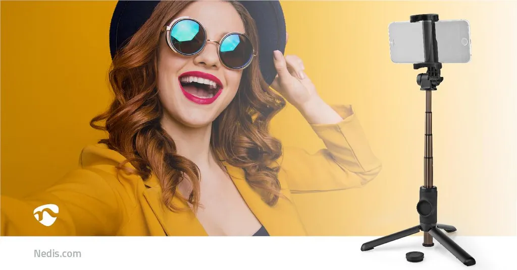 Perche selfie Bluetooth 4.2 compacte 19cm extensible 55cm charge 400g - 9