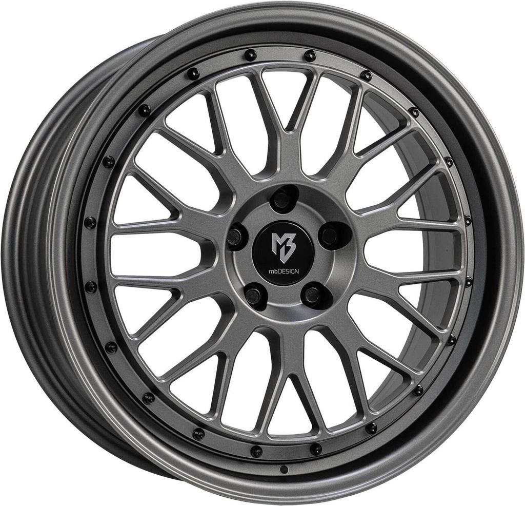MB Design Felge LV1 8.5Jx20 ET 40 5x115 Grau LV18520405C7-G1 kompatibel mit Opel Astra Cascada Insignia Zafira Tourer