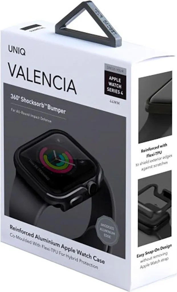 Protection de Boîtier Apple Watch 44mm Uniq Valencia - Design Aluminium