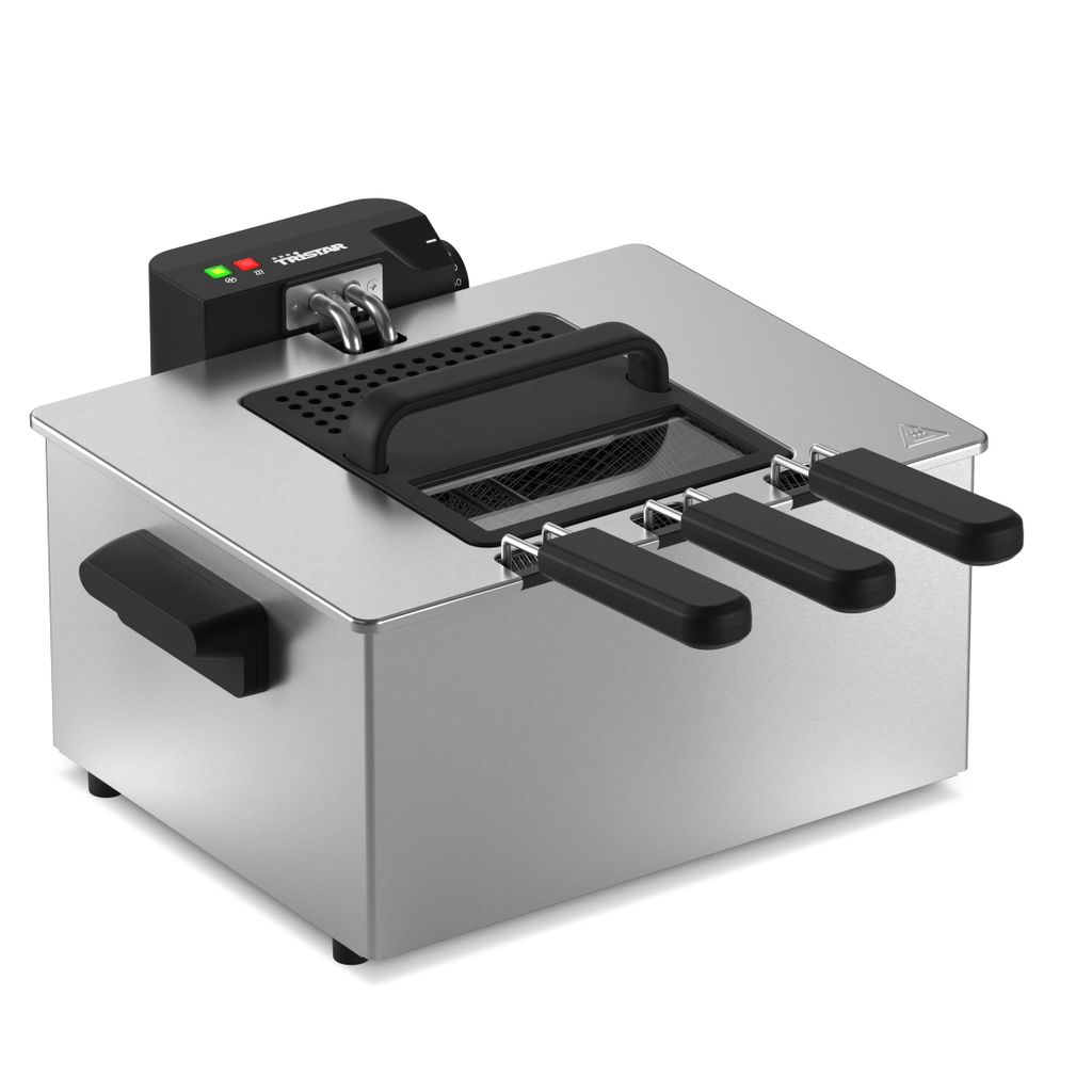 Tristar Fritteuse FR-9330 3000W, 5L - Edelstahlgehäuse Produktbild 