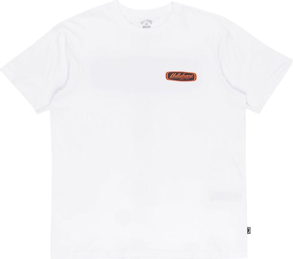 Billabong Runner Up Kurzarm-t-shirt Weiß M Mann Weiß M