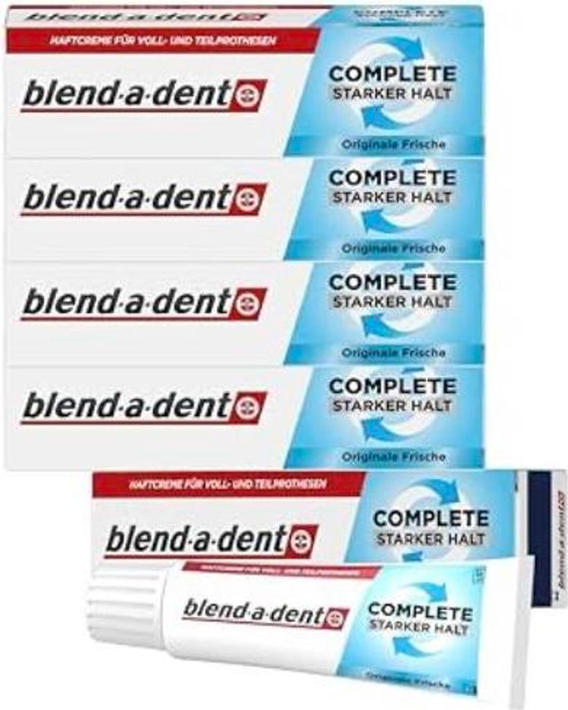 Crème fixatrice Blend-a-dent Original 5 x 47 g Image du produit 