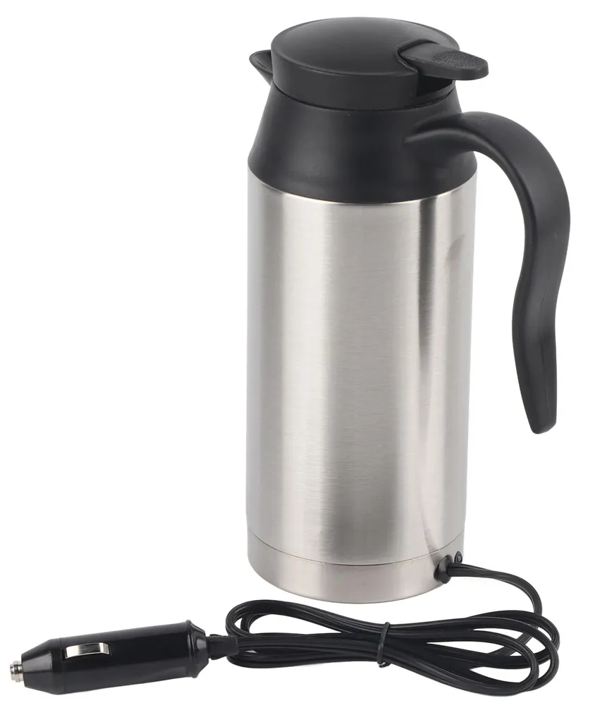 Chauffe-tasse électrique 12V pour voiture avec bouilloire intégrée
