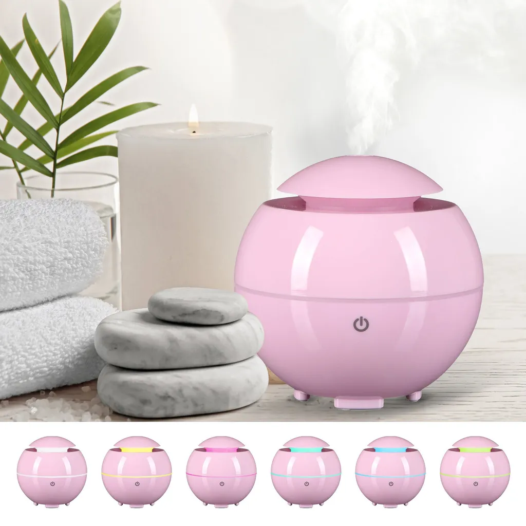 Diffusore per Bambini e Casa Globe Pink Gloss 150ml - Sicuro e Silenzioso - 5