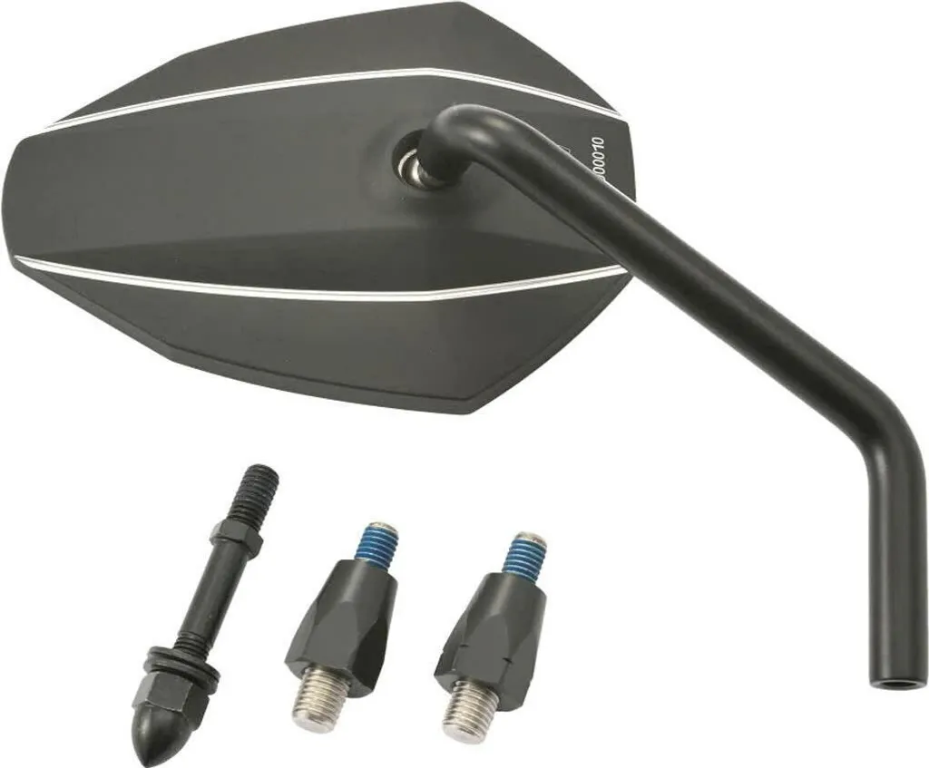 Miroir droit Daytona 89728 pour guidon moto : visibilité et sécurité
