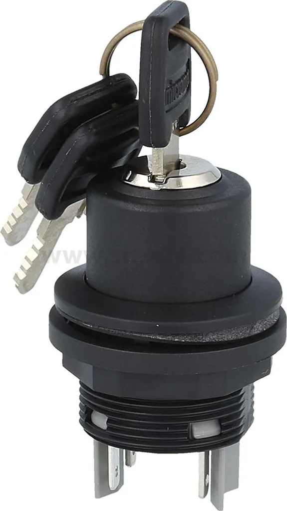 Georg Schlegel SHORTRON Tasto a Chiave 1NO+1NC - Interruttore Industriale