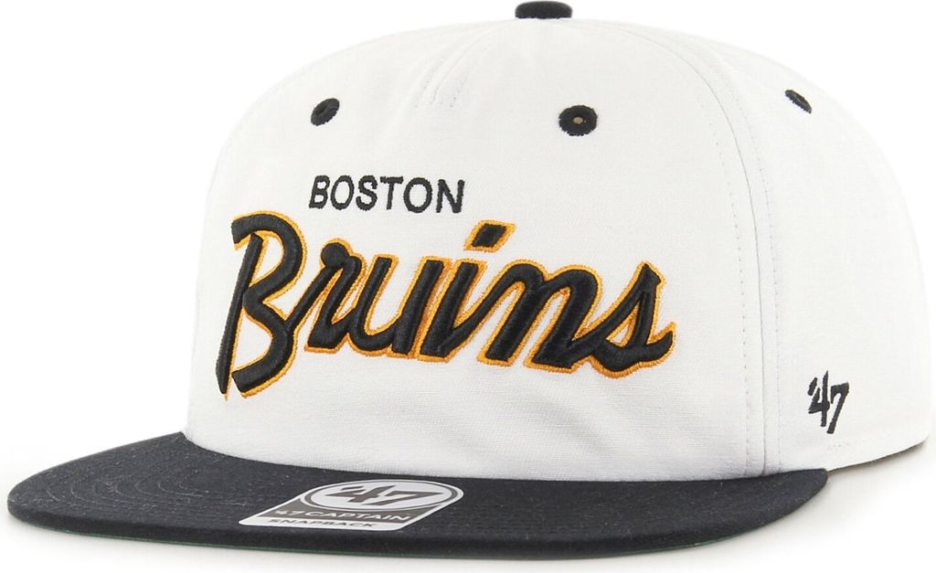 47 Brand Snapback Cap - CROSSTOWN Boston Bruins offwhite