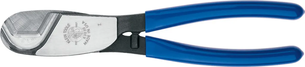 Pince coupante latérale pour câble coaxial Klein 63030 avec tige 25mm