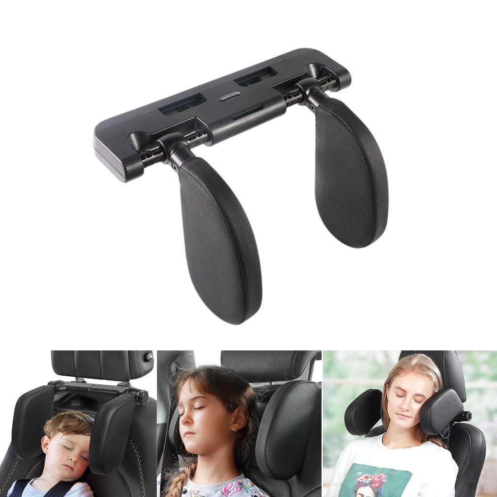 Poggiatesta ergonomico regolabile per auto con cuscino a U Immagine del prodotto 