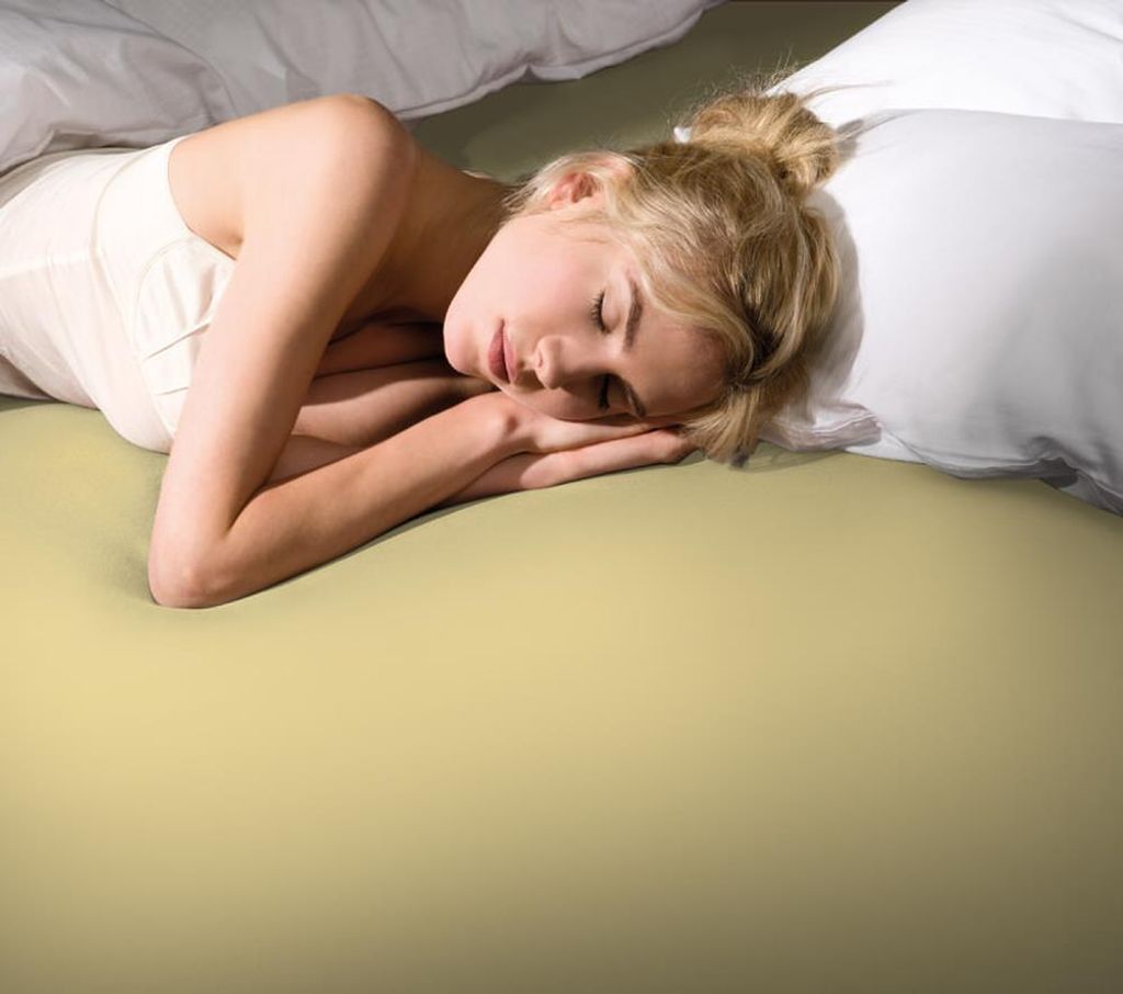 Bella Donna Premium Spannbettlaken La Piccola Farbe Hellgelb Größe 90x210-220cm